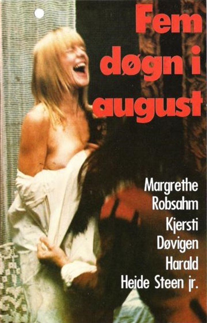 Fem Døgn I August (1973) Poster