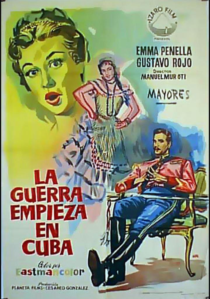 La Guerra Empieza En Cuba (1957) Poster