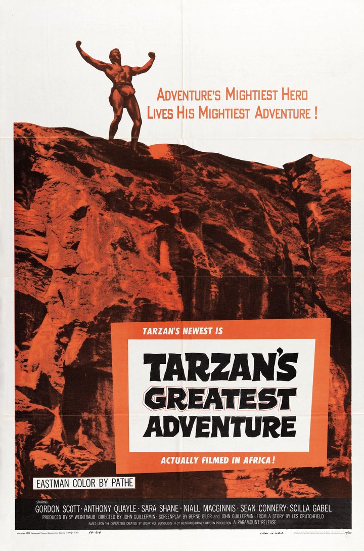 Tarzan's Greatest Adventure (1959) Poster