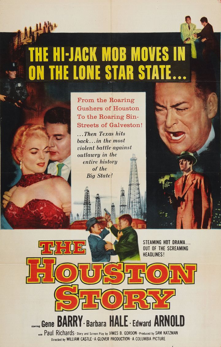 The Houston Story (1956) Poster