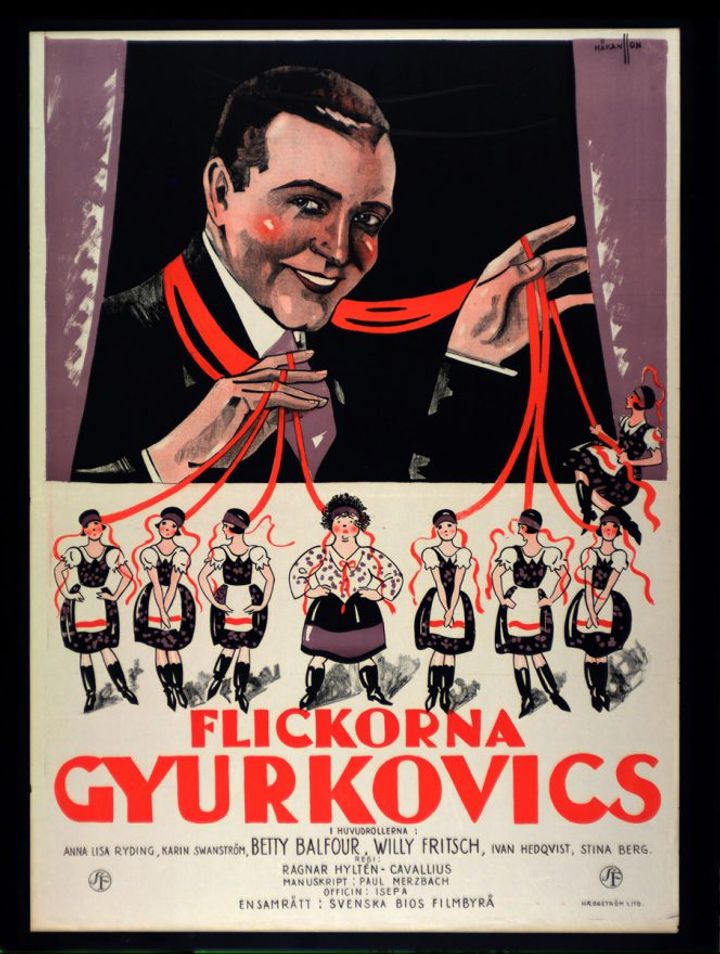 Die Sieben Töchter Der Frau Gyurkovics (1926) Poster