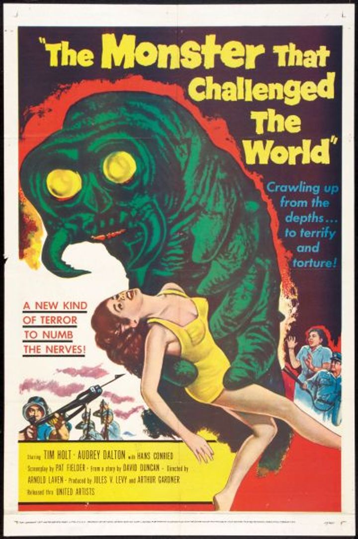 The Monster That Challenged The World (1957) Poster