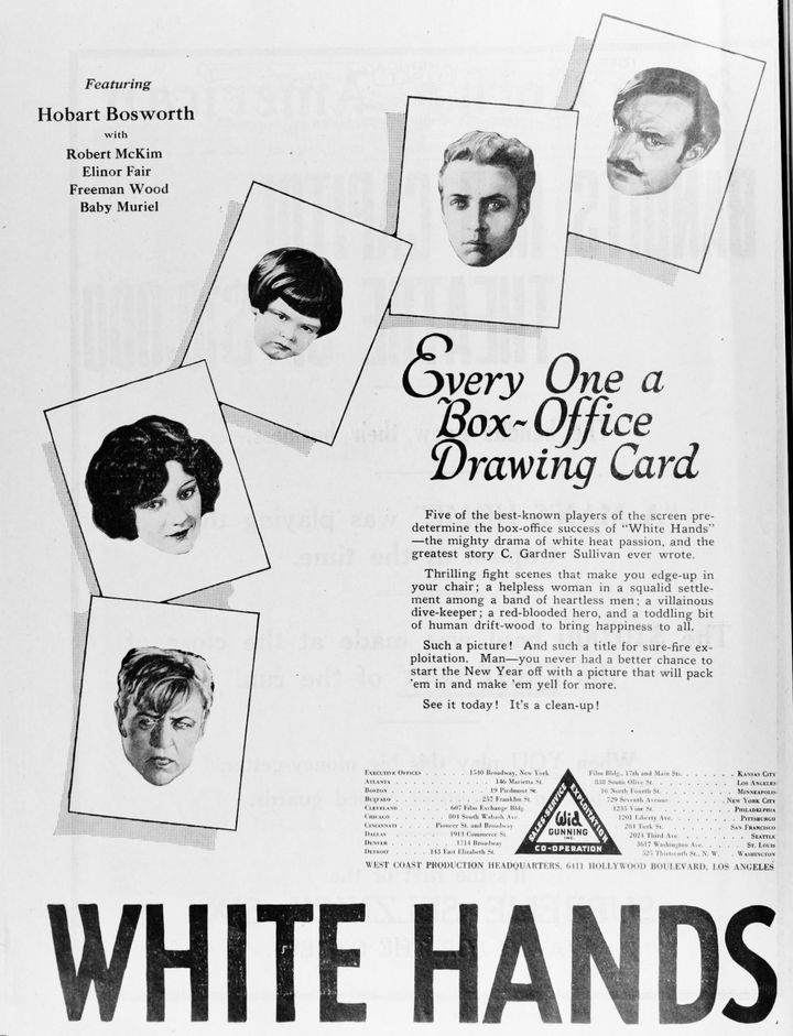 White Hands (1922) Poster