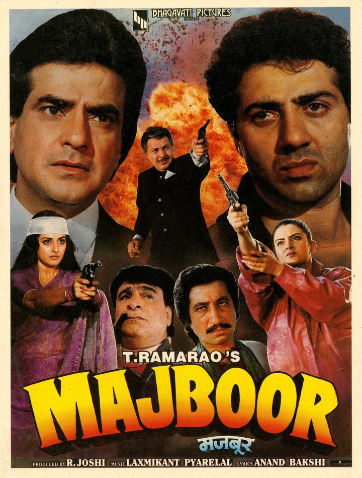 Majboor (1989) Poster