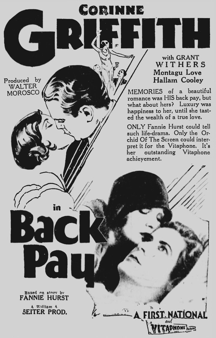 Back Pay (1930) Poster