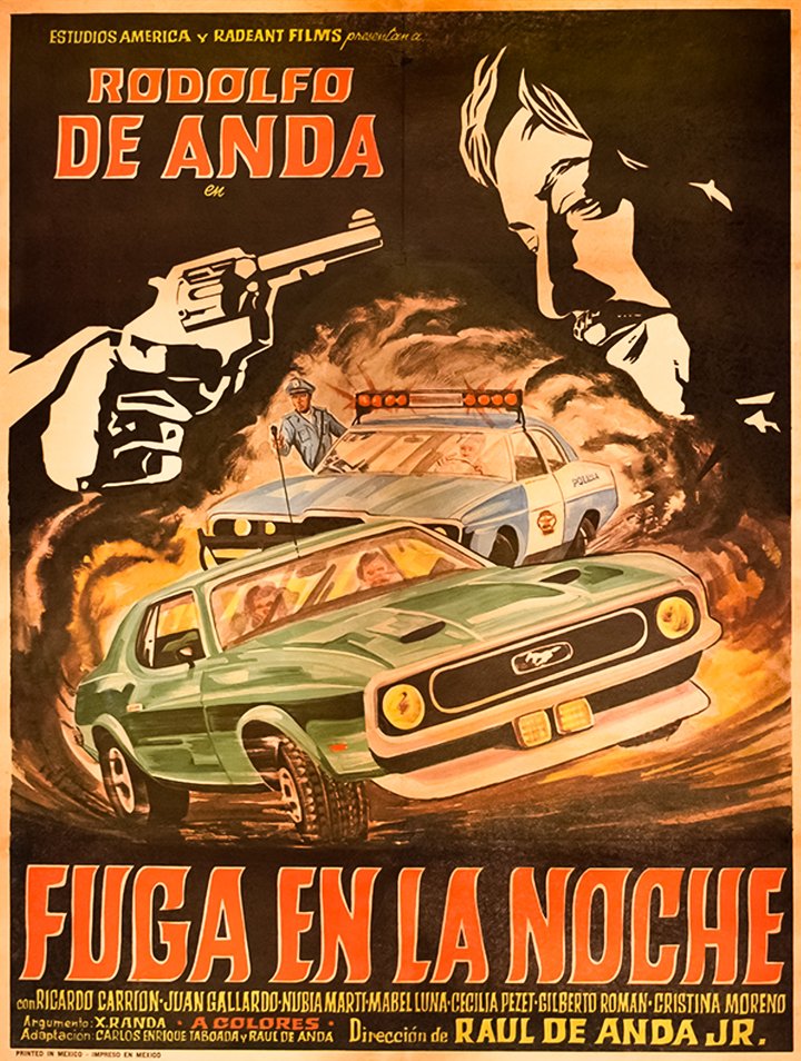 Fuga En La Noche (1973) Poster