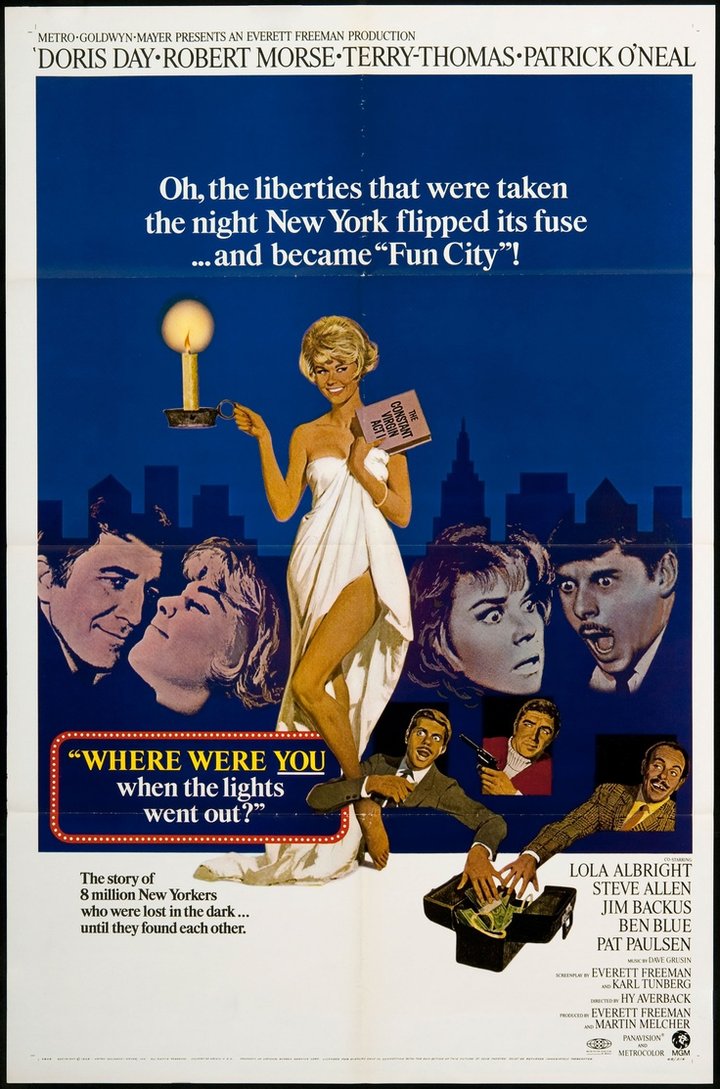 Where Were You When The Lights Went Out? (1968) Poster