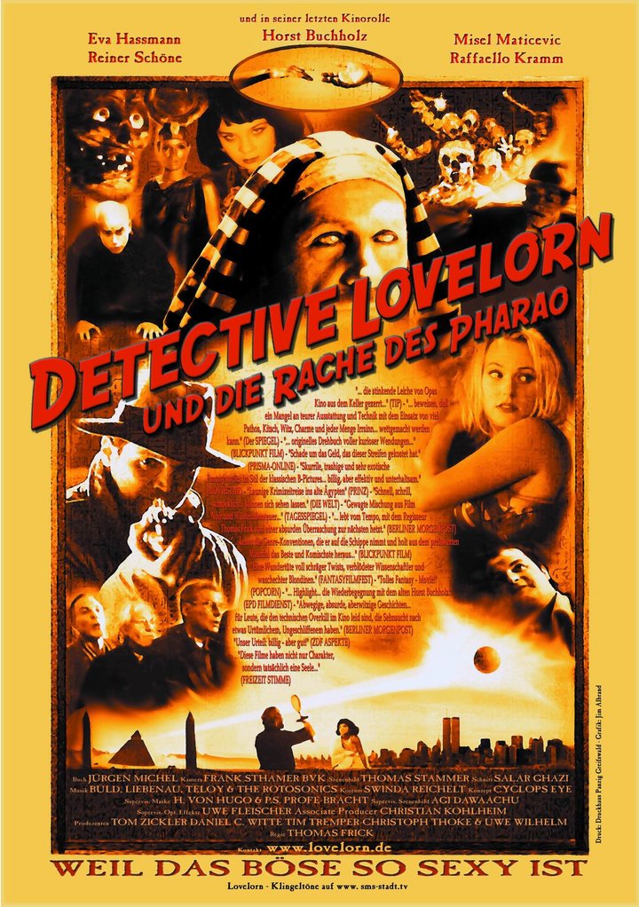 Detective Lovelorn Und Die Rache Des Pharao (2002) Poster