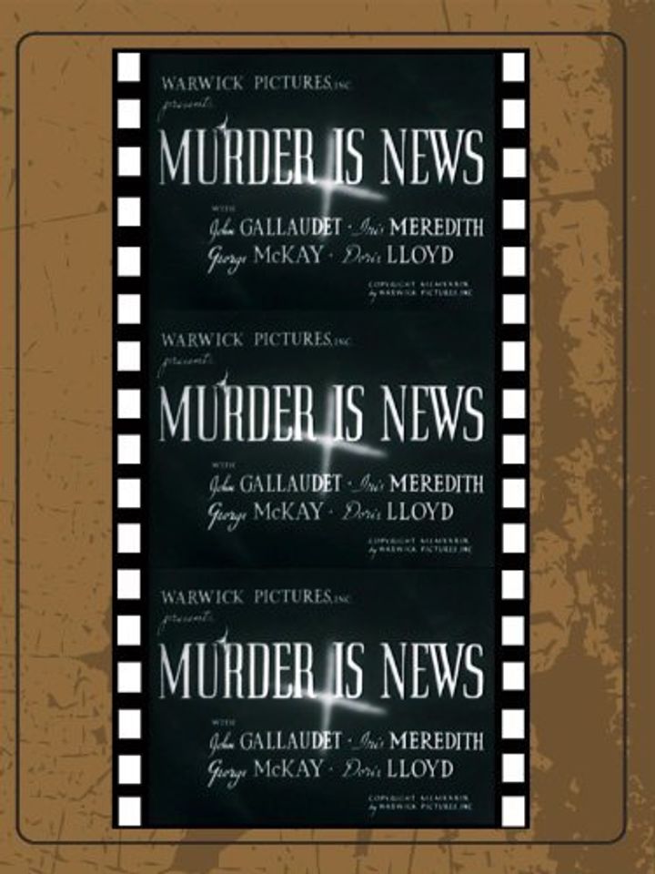 Murder Is News (1937) Poster