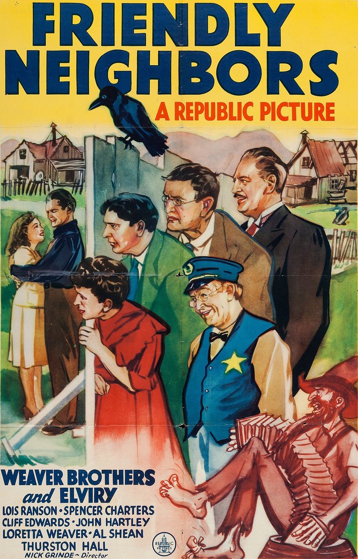 Friendly Neighbors (1940) Poster