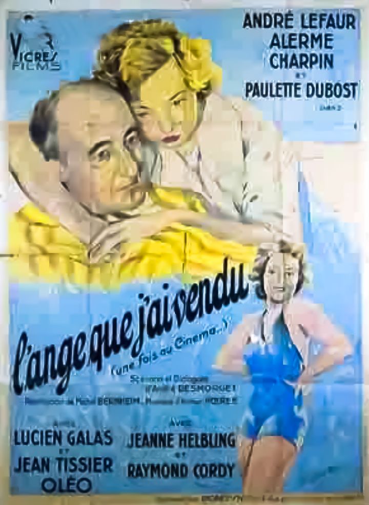 L'ange Que J'ai Vendu (1938) Poster