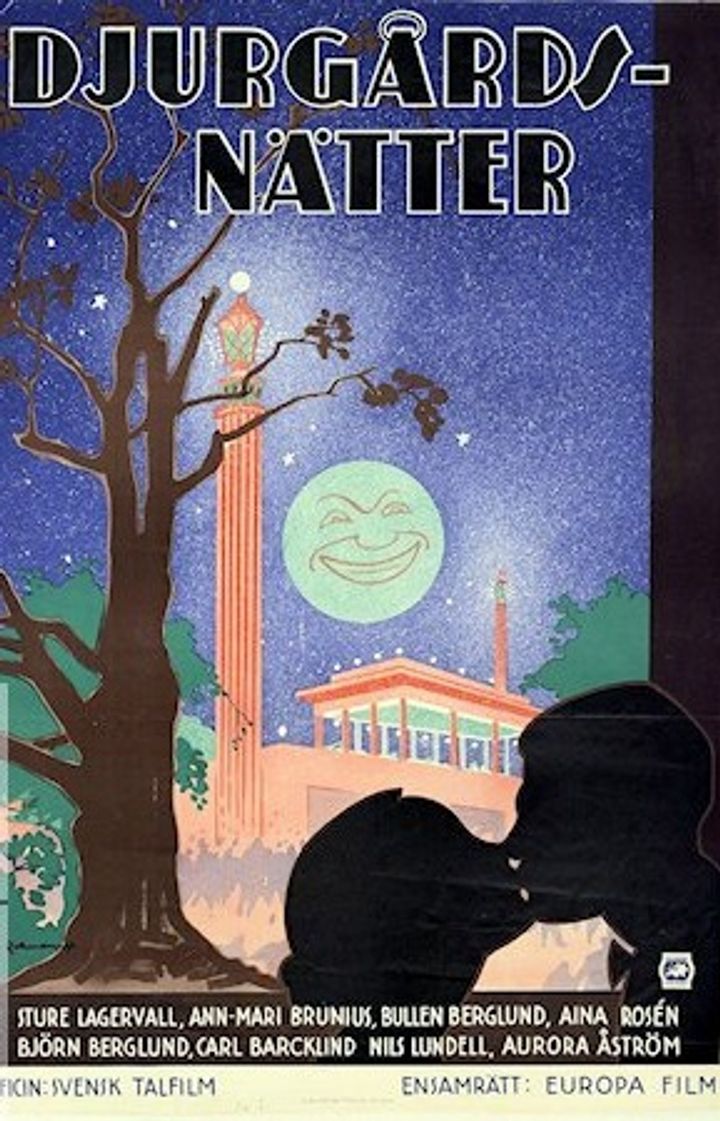 Djurgårdsnätter (1933) Poster