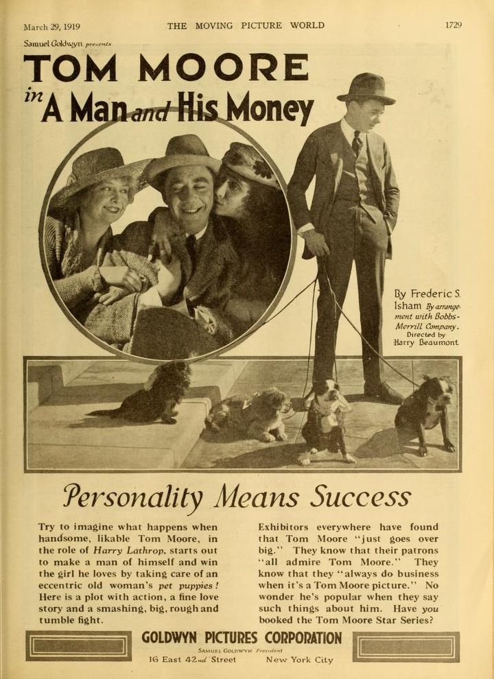 A Man And His Money (1919) Poster