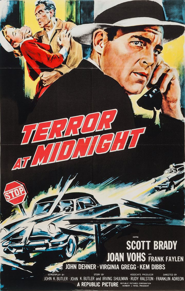 Terror At Midnight (1956) Poster