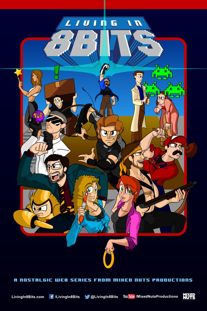 Living In 8 Bits (2010) Poster