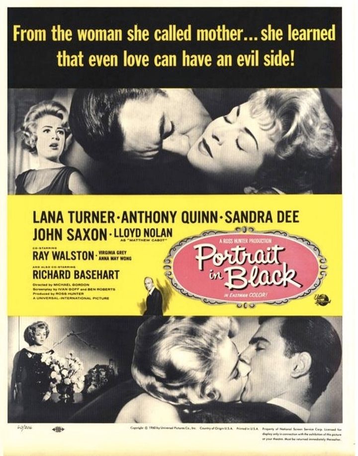 Portrait In Black (1960) Poster