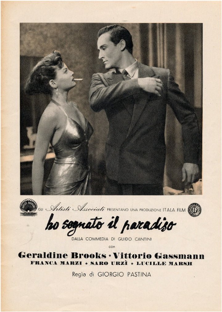 Ho Sognato Il Paradiso (1950) Poster