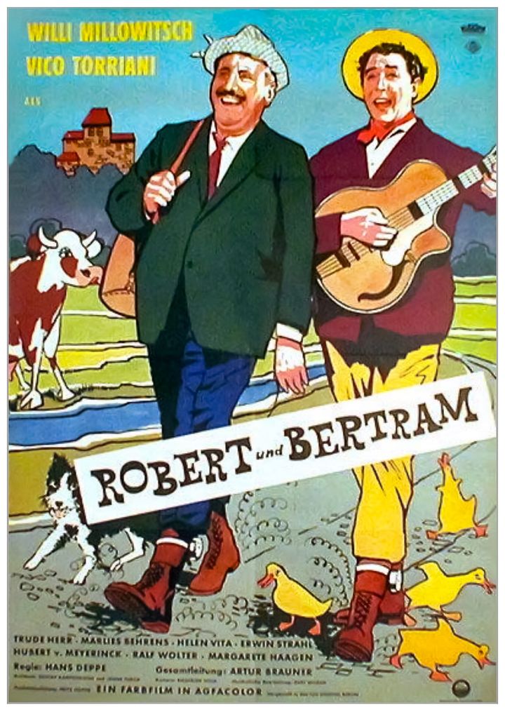 Robert Und Bertram (1961) Poster