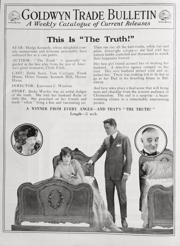 The Truth (1920) Poster