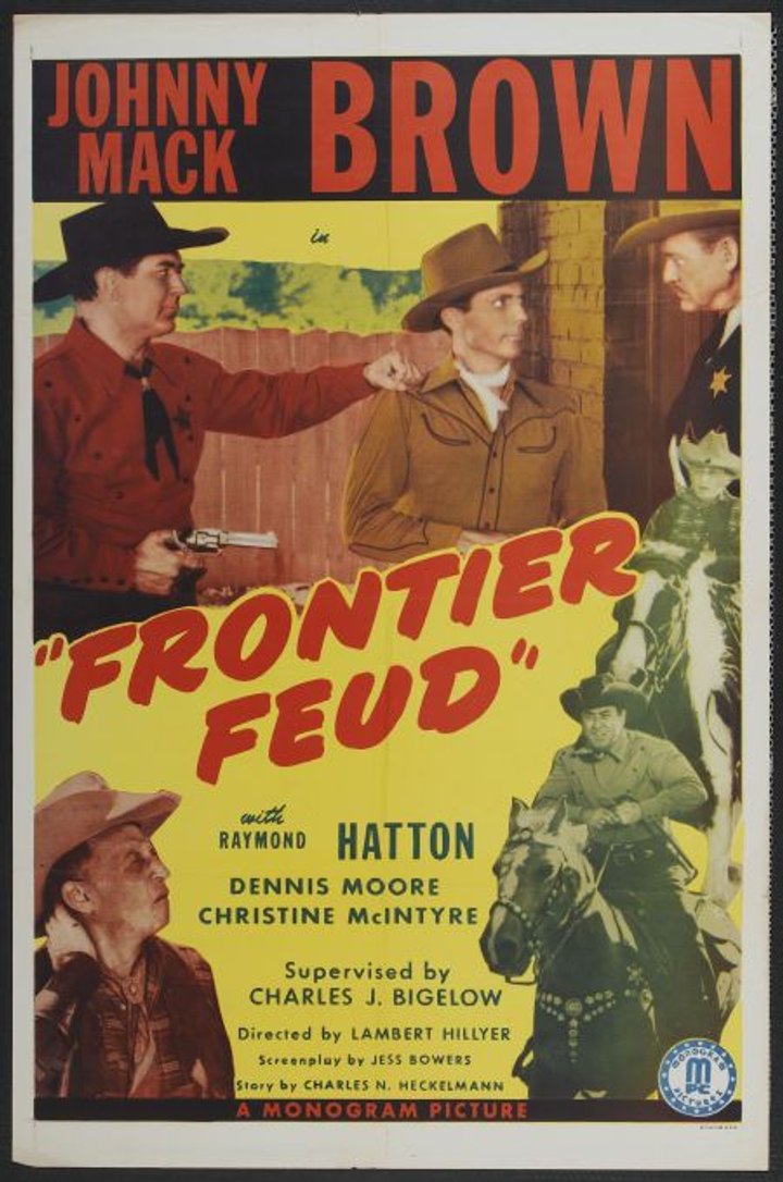 Frontier Feud (1945) Poster