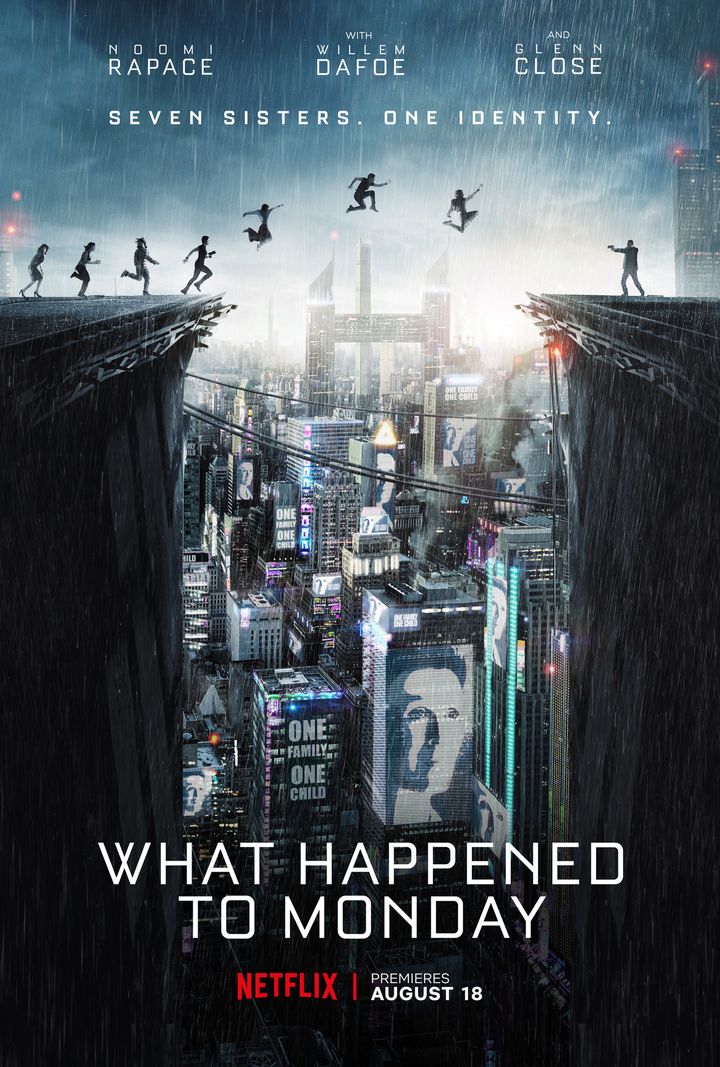 What Happened To Monday (2017) Poster