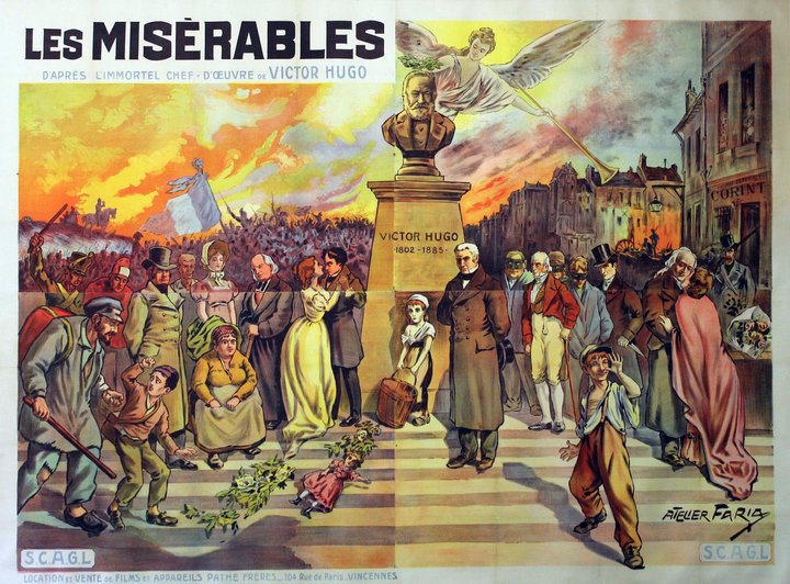 Les Misérables (1912) Poster