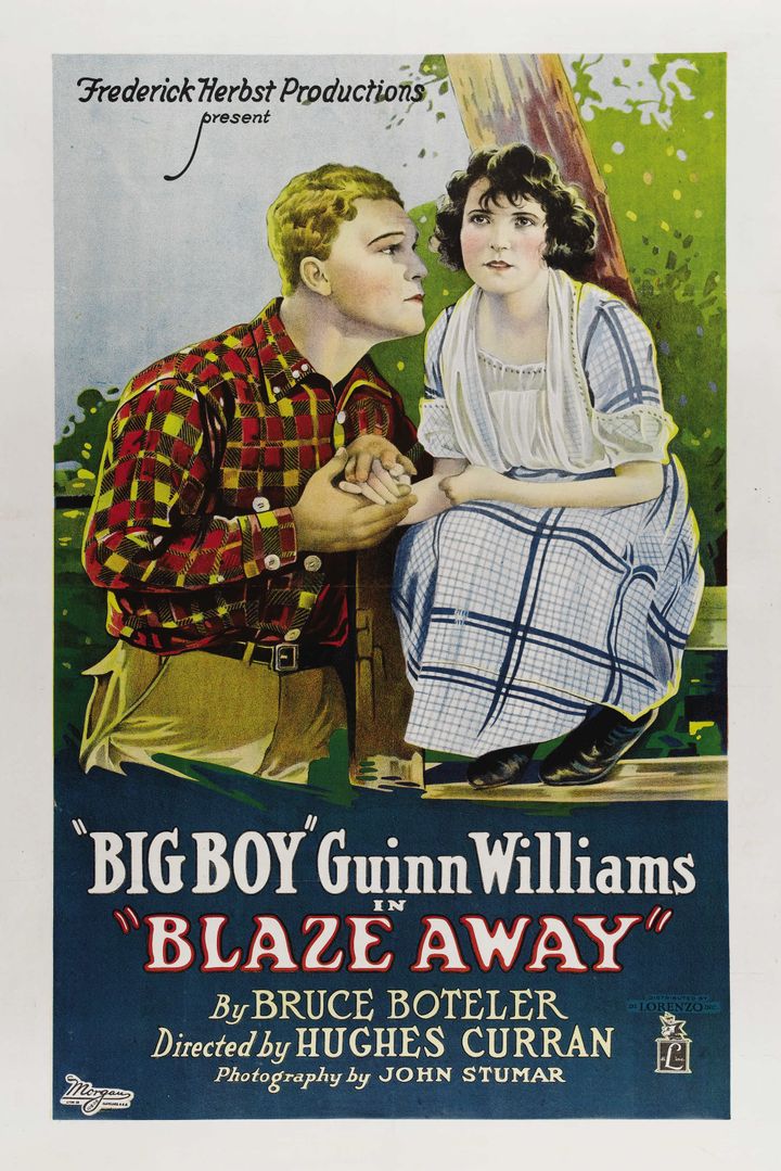 Blaze Away (1922) Poster