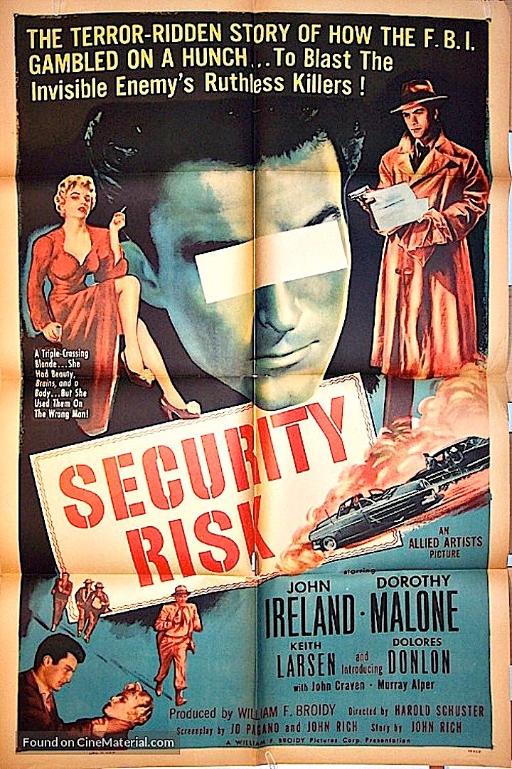 Security Risk (1954) Poster