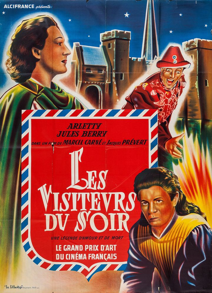 Les Visiteurs Du Soir (1942) Poster