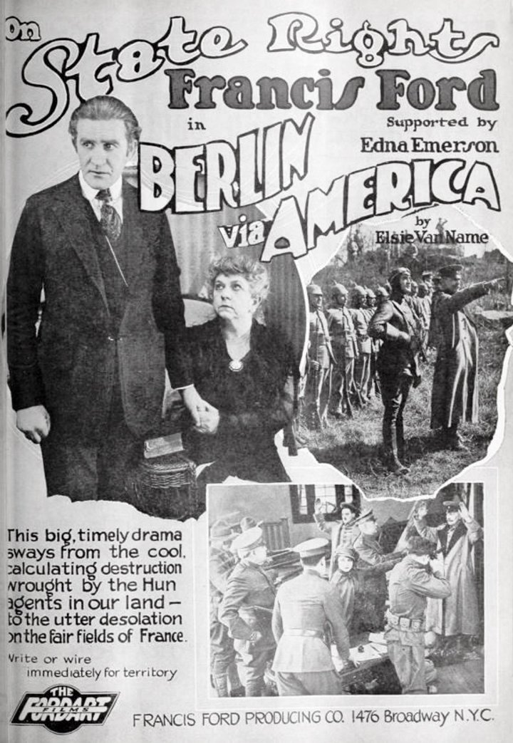 Berlin Via America (1918) Poster