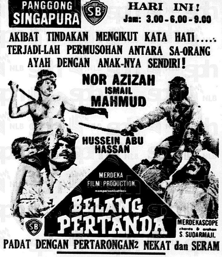 Belang Pertanda (1971) Poster