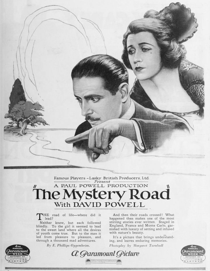 The Mystery Road (1921) Poster