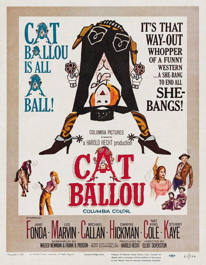 Cat Ballou (1965) Poster