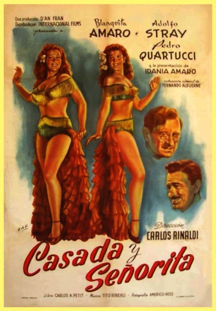 Casada Y Señorita (1954) Poster