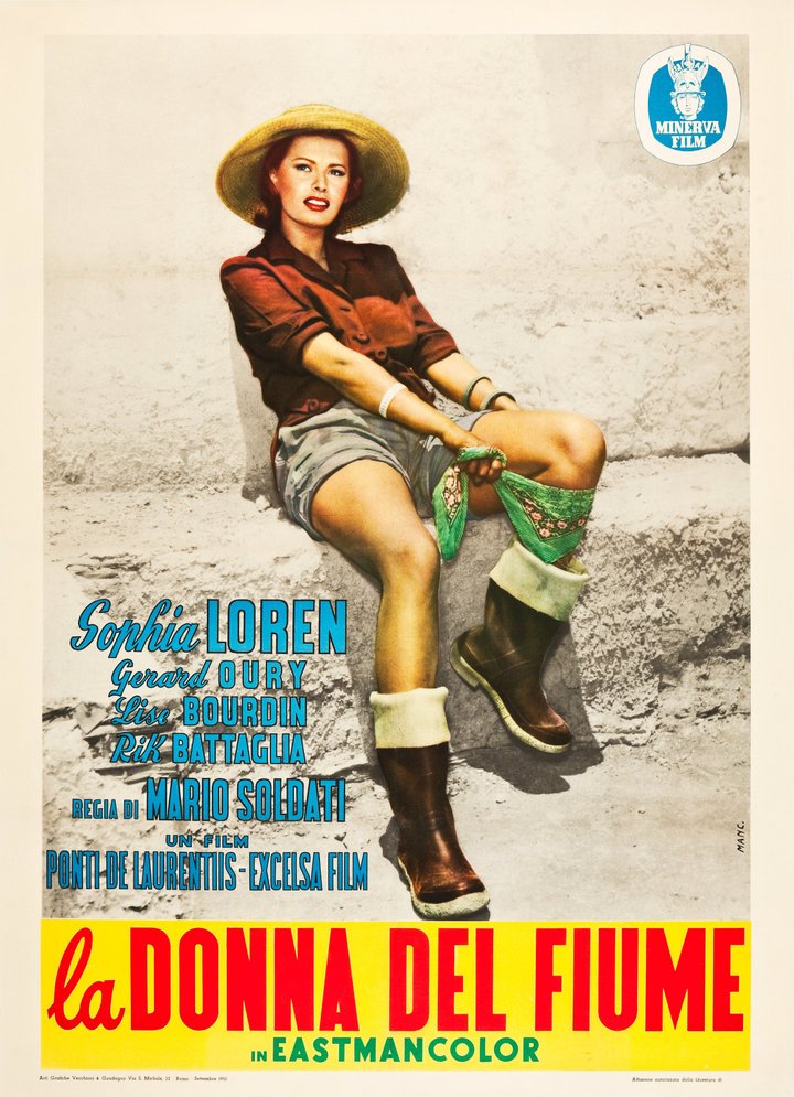 La Donna Del Fiume (1954) Poster