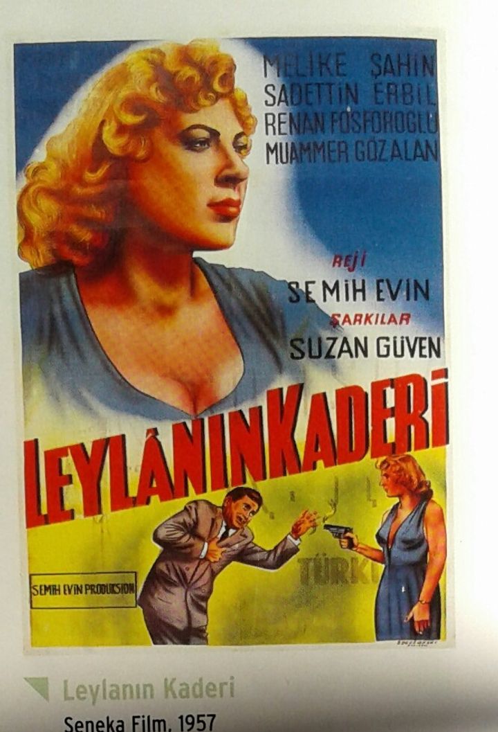 Leyla'nin Kaderi (1957) Poster