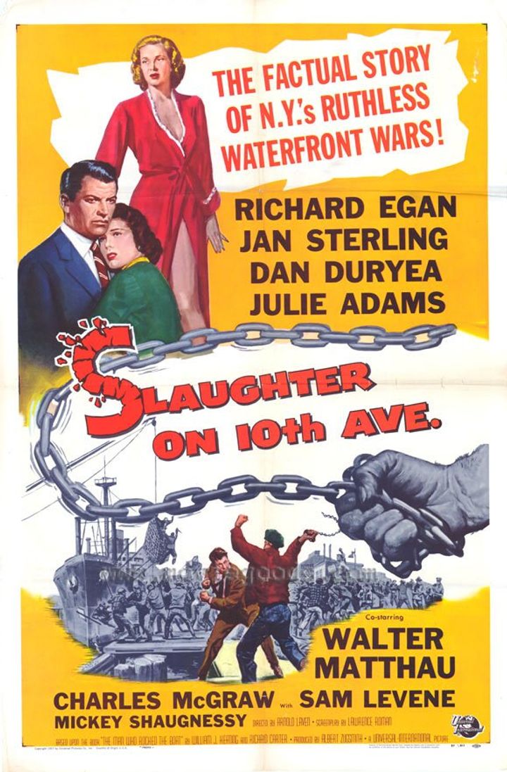 Slaughter On 10th Avenue (1957) Poster