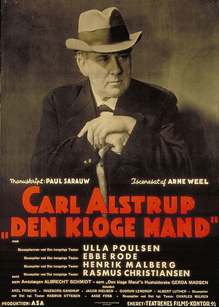 Den Kloge Mand (1937) Poster