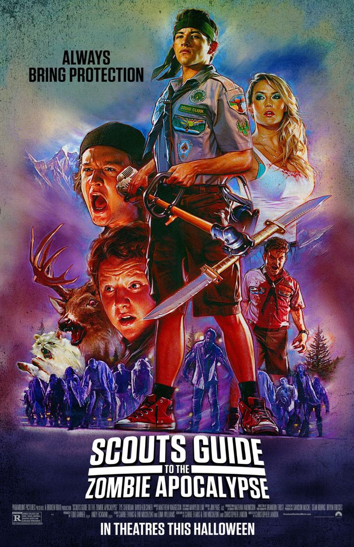 Scouts Guide To The Zombie Apocalypse (2015) Poster