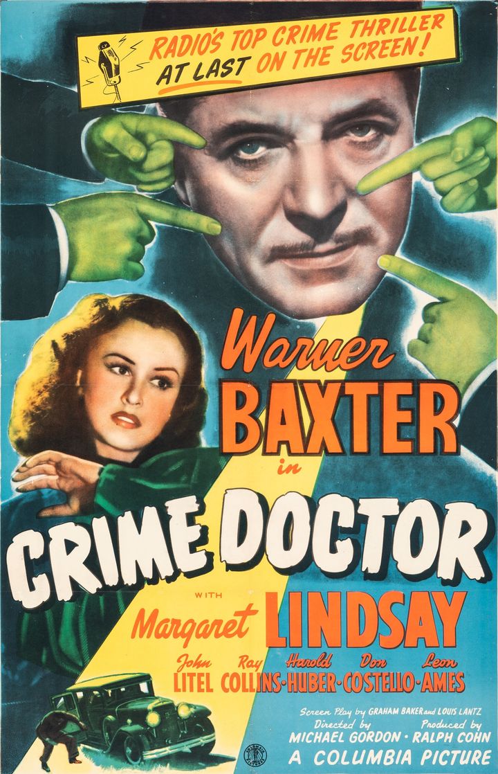 Crime Doctor (1943) Poster