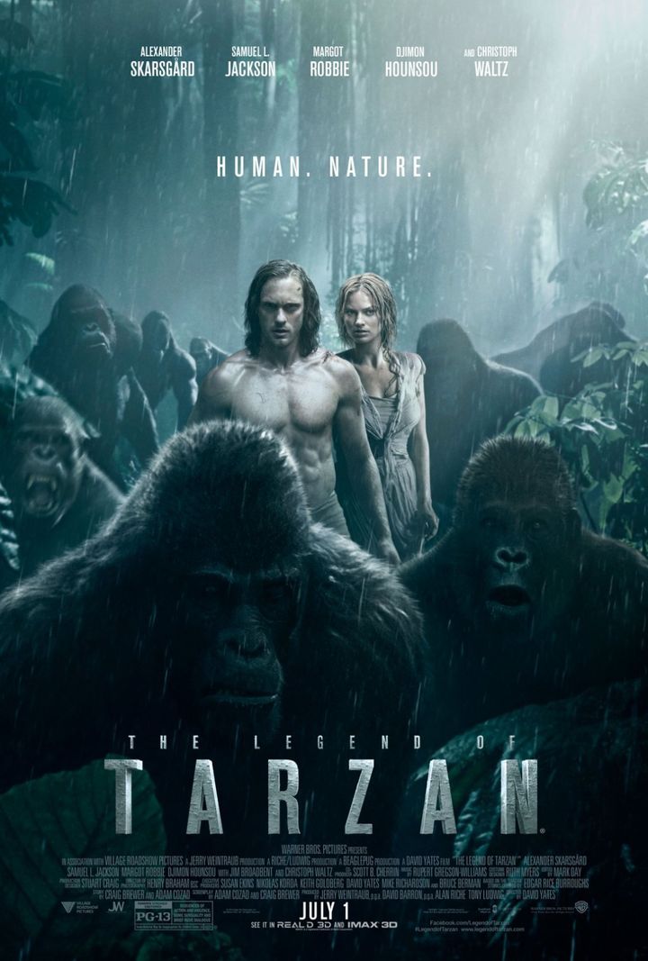 The Legend Of Tarzan (2016) Poster