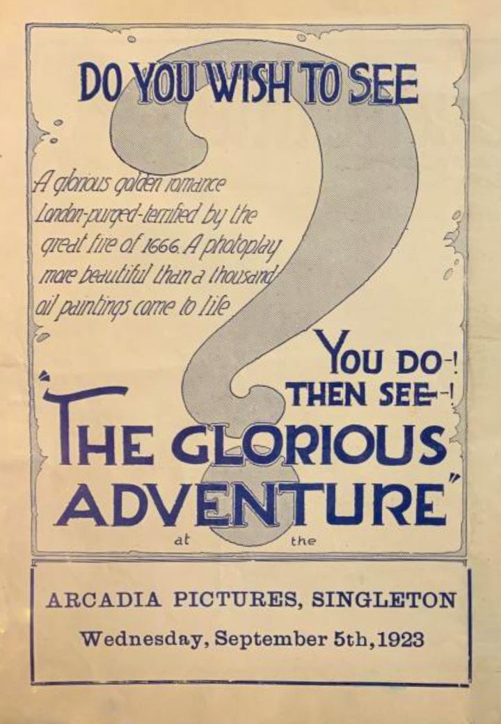 The Glorious Adventure (1922) Poster