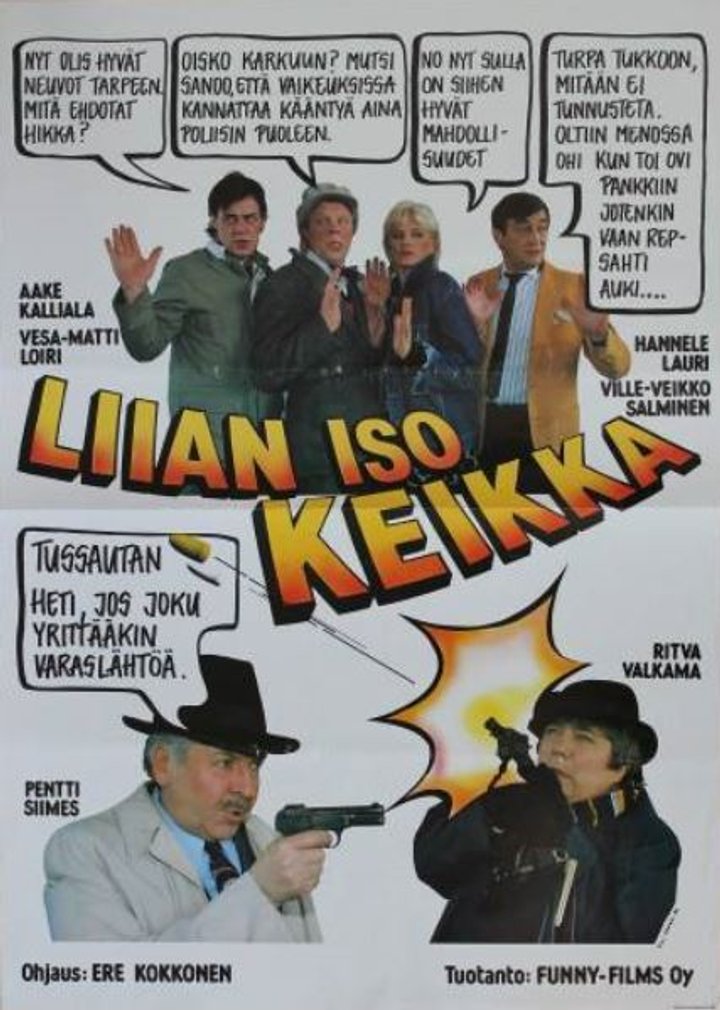 Liian Iso Keikka (1986) Poster