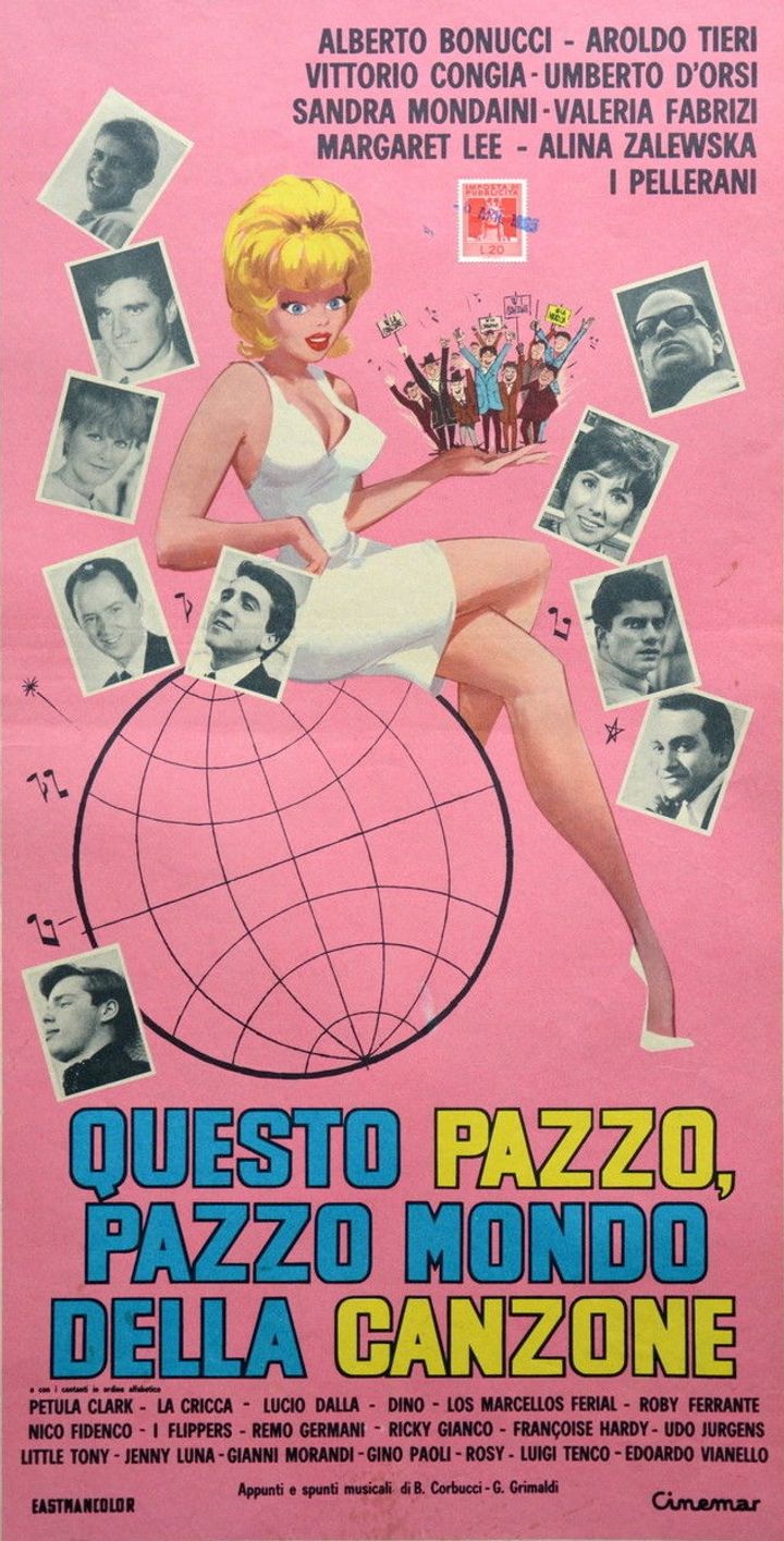 Questo Pazzo, Pazzo Mondo Della Canzone (1965) Poster