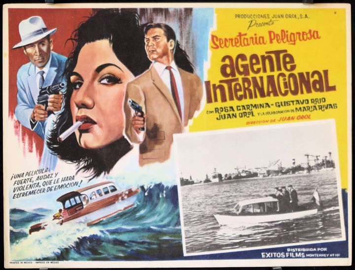 Secretaria Peligrosa (1958) Poster