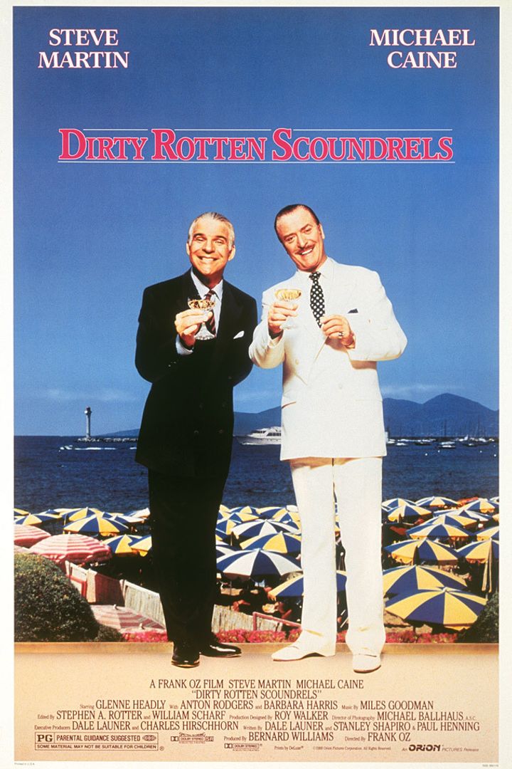 Dirty Rotten Scoundrels (1988) Poster