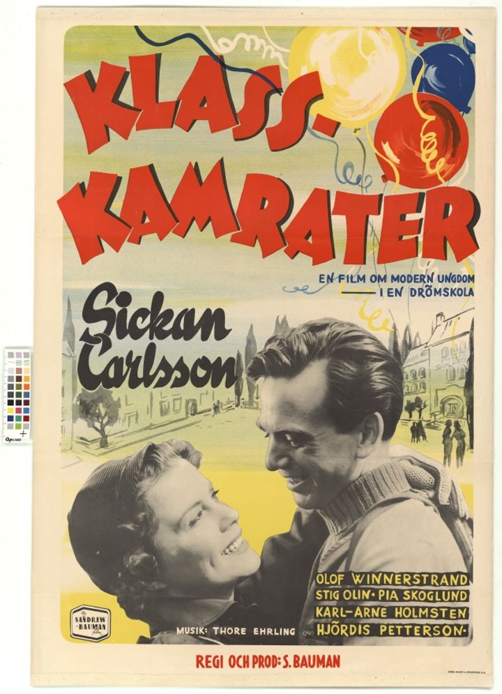 Klasskamrater (1952) Poster