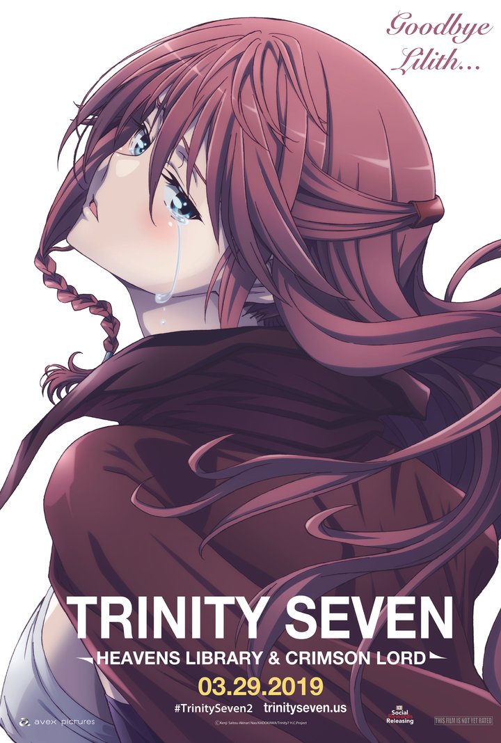 Trinity Seven: Heavens Library & Crimson Lord (2019) Poster