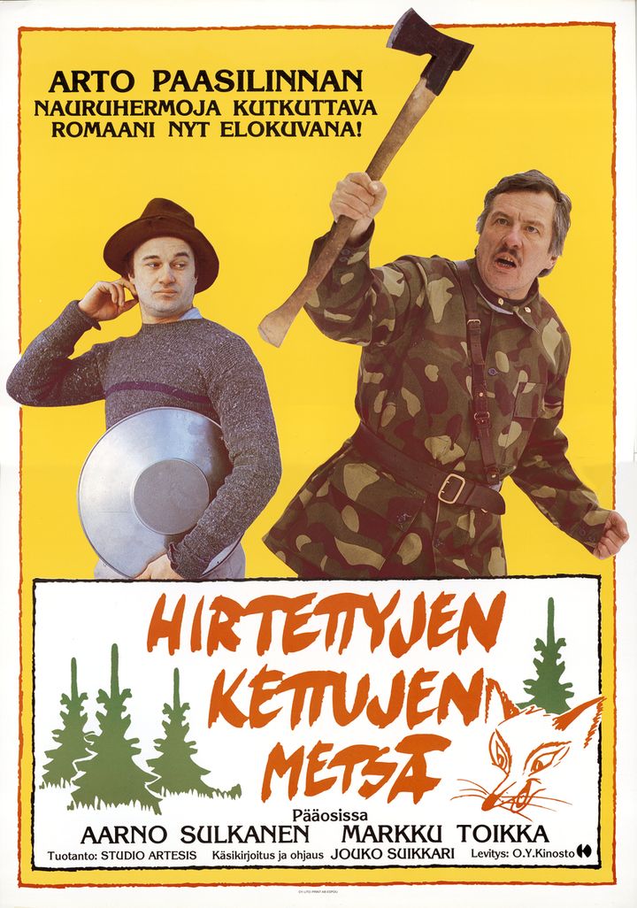 Hirtettyjen Kettujen Metsä (1986) Poster