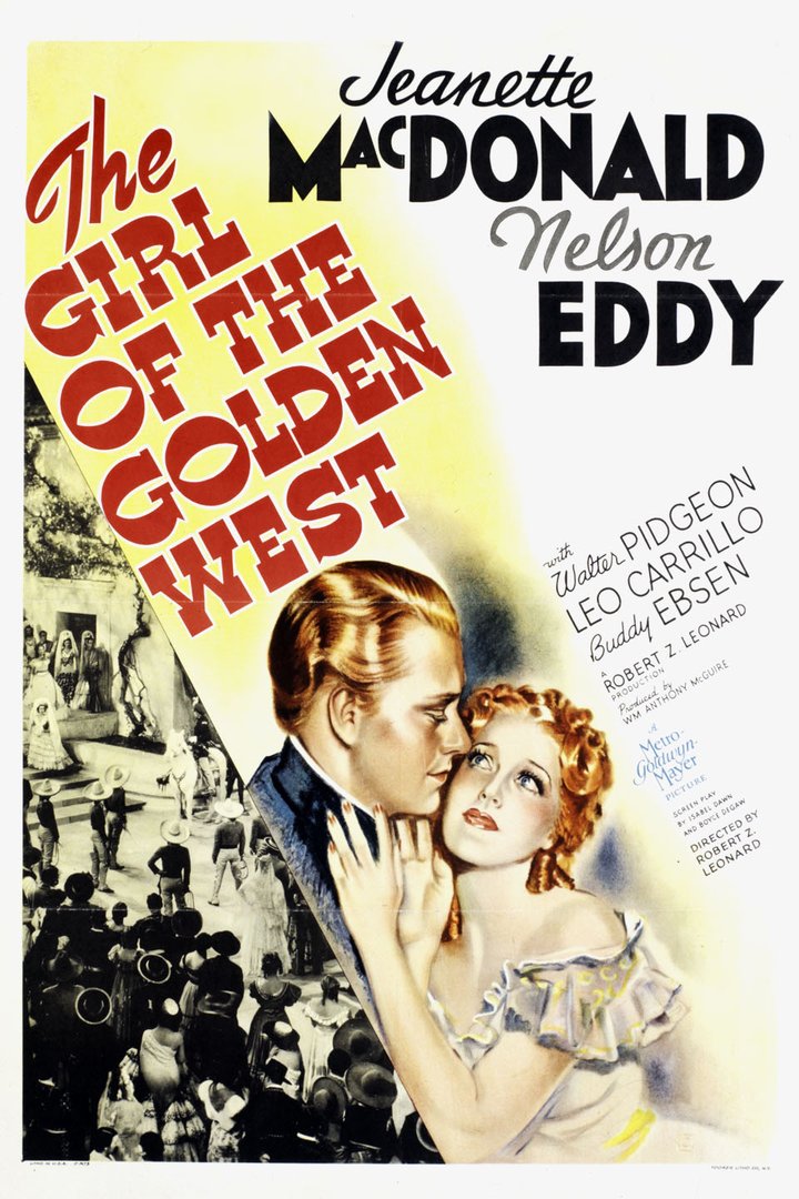 The Girl Of The Golden West (1938) Poster